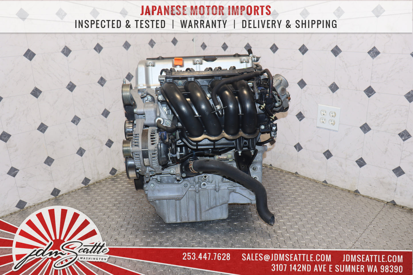 JDM 08-12 ACCORD 09-15 ACURA TSX 11-15 HONDA CRV K24A 2.4L MOTOR RB3