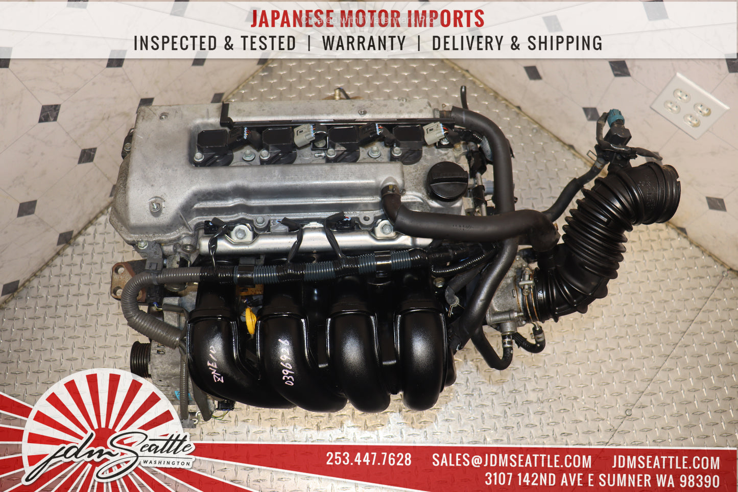 JDM 1ZZ-FE 2000 - 2008 TOYOTA COROLLA / CELICA / MATRIX XRS / VIBE 1.8L 4CYL ENGINE 1ZZ