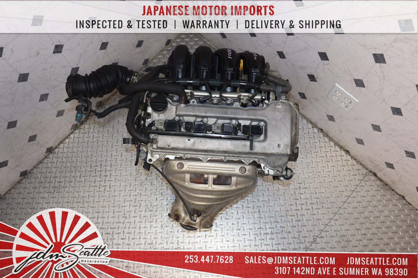 JDM 1ZZ-FE 2000 - 2008 TOYOTA COROLLA / CELICA / MATRIX XRS / VIBE 1.8L 4CYL ENGINE 1ZZ