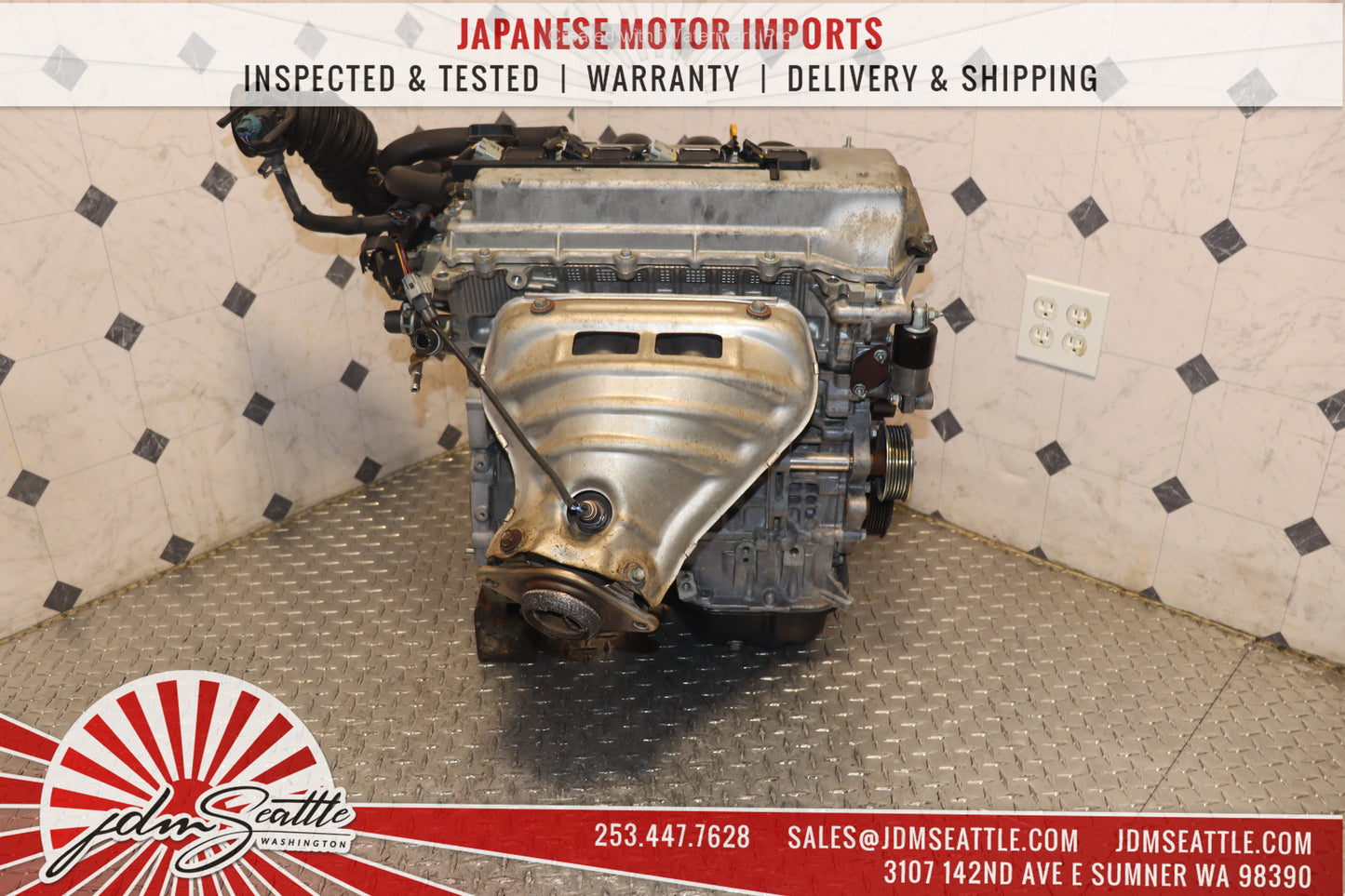 JDM 1ZZ-FE 2000 - 2008 TOYOTA COROLLA / CELICA / MATRIX XRS / VIBE 1.8L 4CYL ENGINE 1ZZ