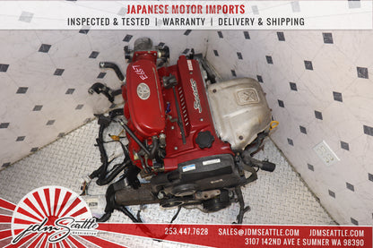 JDM 3SGE MOTOR TOYOTA CELICA SS-III ST202 BEAMS 2.0L VVTI RED TOP ENGINE