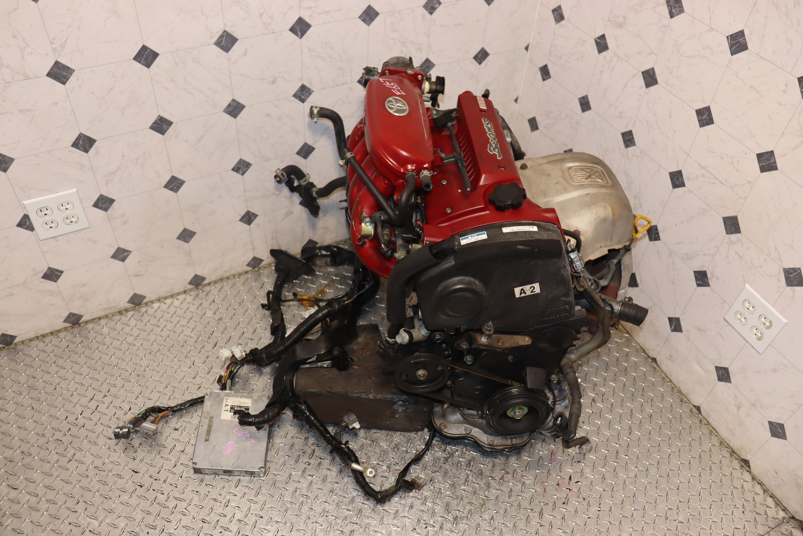 Toyota Celica SS-III ST202 3SGE JDM Engine | 2.0L Inline-4 Cylinder DOHC VVT-i Red Top Motor | Special Order - Ships in 2-3 Weeks