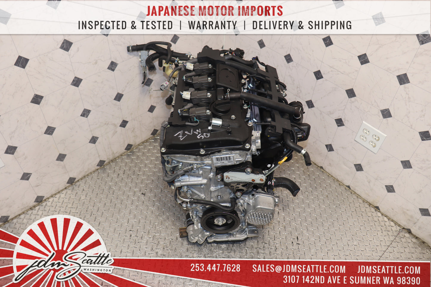 JDM 2ZR-FXE MOTOR 2016 - 2021 TOYOTA PRIUS 1.8L 4CYL HYBRID ENGINE 4TH GEN PRIUS