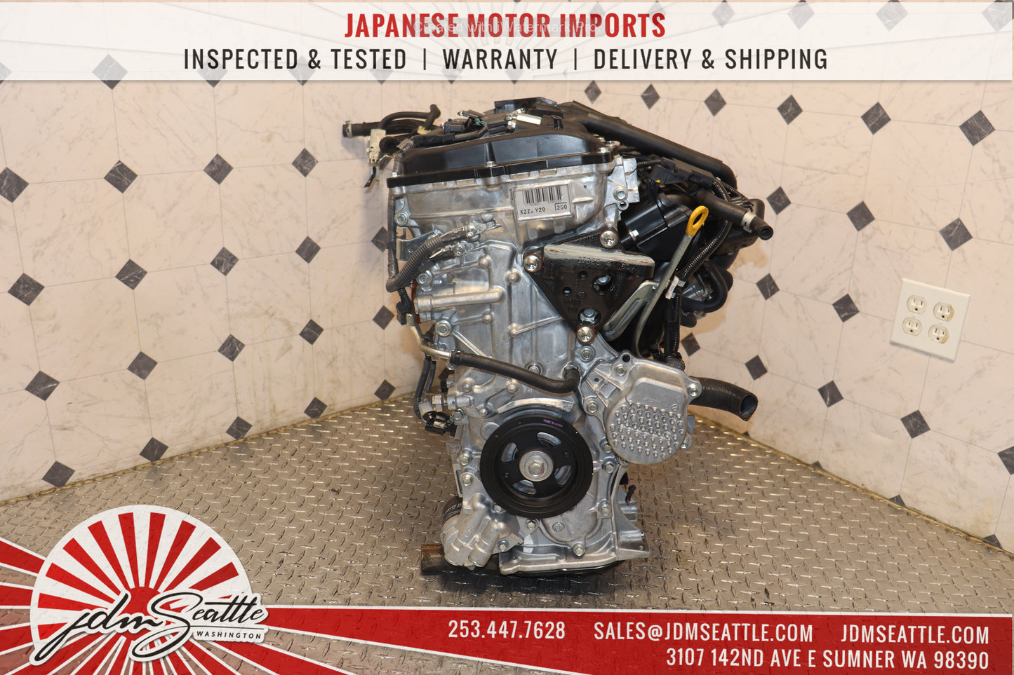 JDM 2ZR-FXE MOTOR 2016 - 2021 TOYOTA PRIUS 1.8L 4CYL HYBRID ENGINE 4TH GEN PRIUS