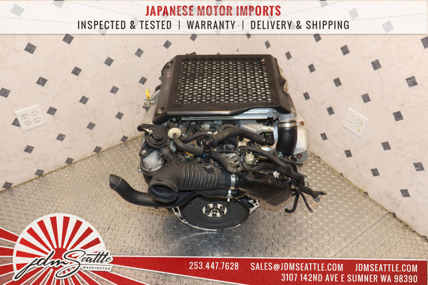 JDM L3-VDT MOTOR 2006 - 2012 MAZDASPEED 3 / CX-7 2.3L 4CYL TURBO ENGINE