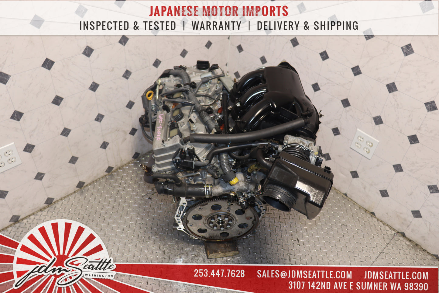 JDM 2GR-FE 07 - 12 TOYOTA CAMRY AVALON SIENNA RAV4 / RX350 ES350 3.5L FWD ENGINE