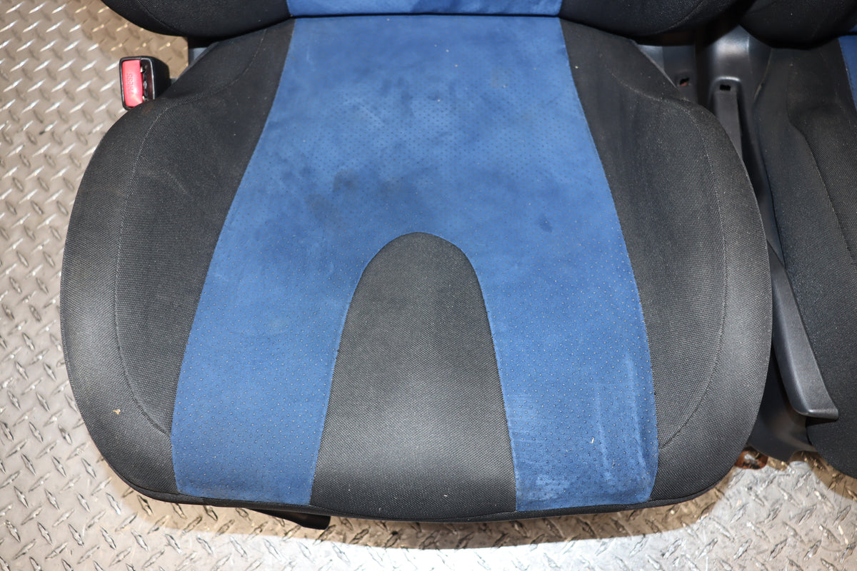 2002-2007 Subaru Impreza WRX STI GDB JDM Factory Blue Interior Front & Rear Seat Set