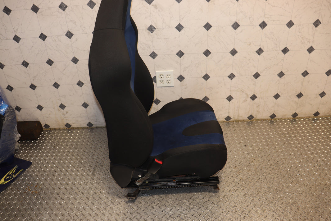 2002-2007 Subaru Impreza WRX STI GDB JDM Factory Blue Interior Front & Rear Seat Set