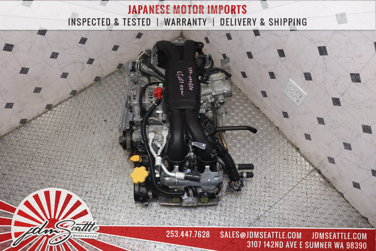 JDM EJ25 2010 2011 2012 SUBARU LEGACY FORESTER IMPREZA OUTBACK 2.5L SOHC AVCS ENGINE EJ253