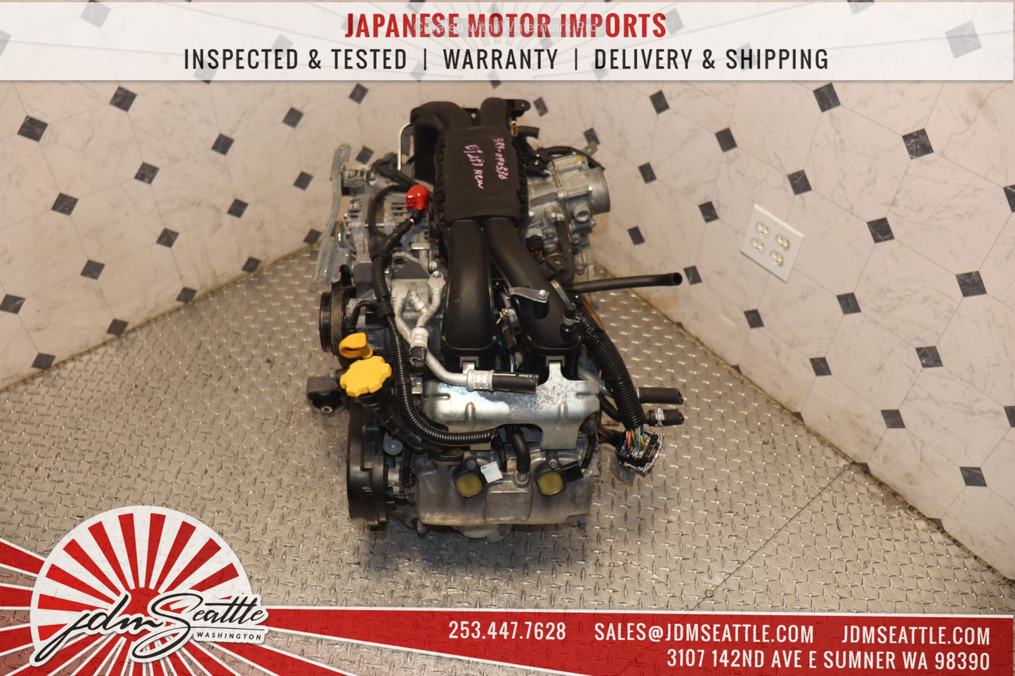 JDM EJ25 2010 2011 2012 SUBARU LEGACY FORESTER IMPREZA OUTBACK 2.5L SOHC AVCS ENGINE EJ253