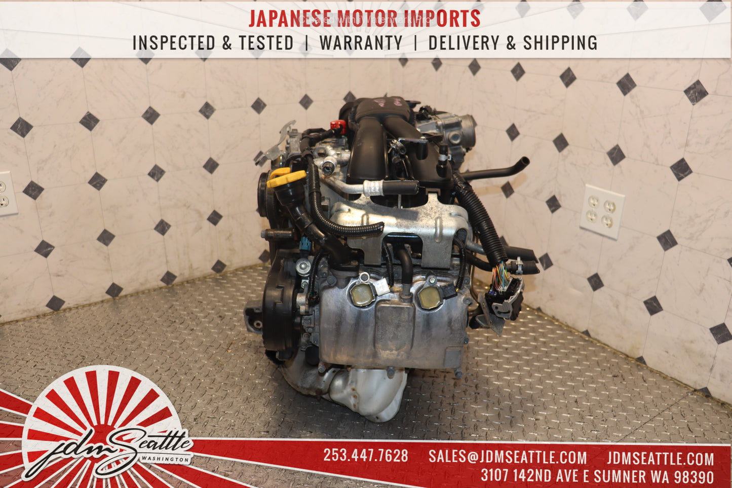 JDM EJ25 2010 2011 2012 SUBARU LEGACY FORESTER IMPREZA OUTBACK 2.5L SOHC AVCS ENGINE EJ253