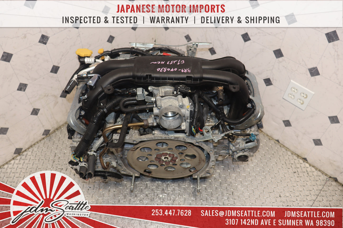 JDM EJ25 2006 - 2011 SUBARU IMPREZA FORESTER LEGACY OUTBACK 2.5L SOHC AVCS ENGINE