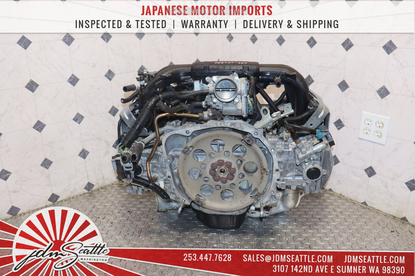 JDM EJ25 2010 2011 2012 SUBARU LEGACY FORESTER IMPREZA OUTBACK 2.5L SOHC AVCS ENGINE EJ253