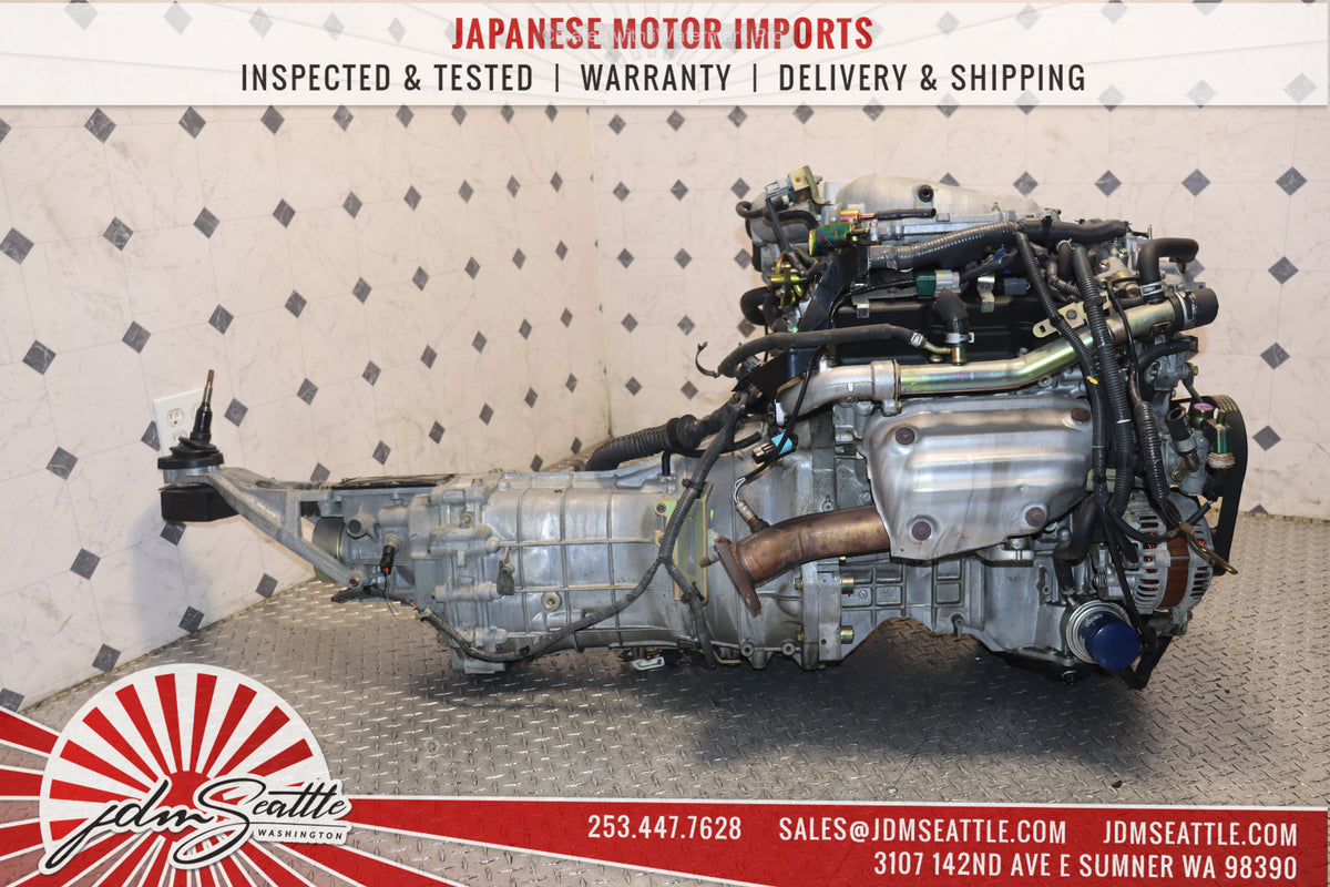 JDM VQ35DE 03-05 Nissan 350Z Infiniti G35 3.5L V6 Non-Revup Engine with 6-Speed Manual Transmission (CD07)