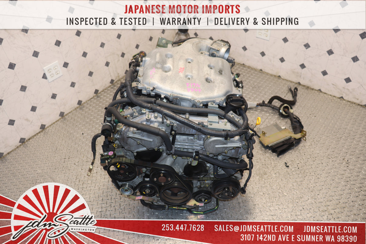 JDM VQ35DE 03-05 Nissan 350Z Infiniti G35 3.5L V6 Non-Revup Engine with 6-Speed Manual Transmission (CD07)