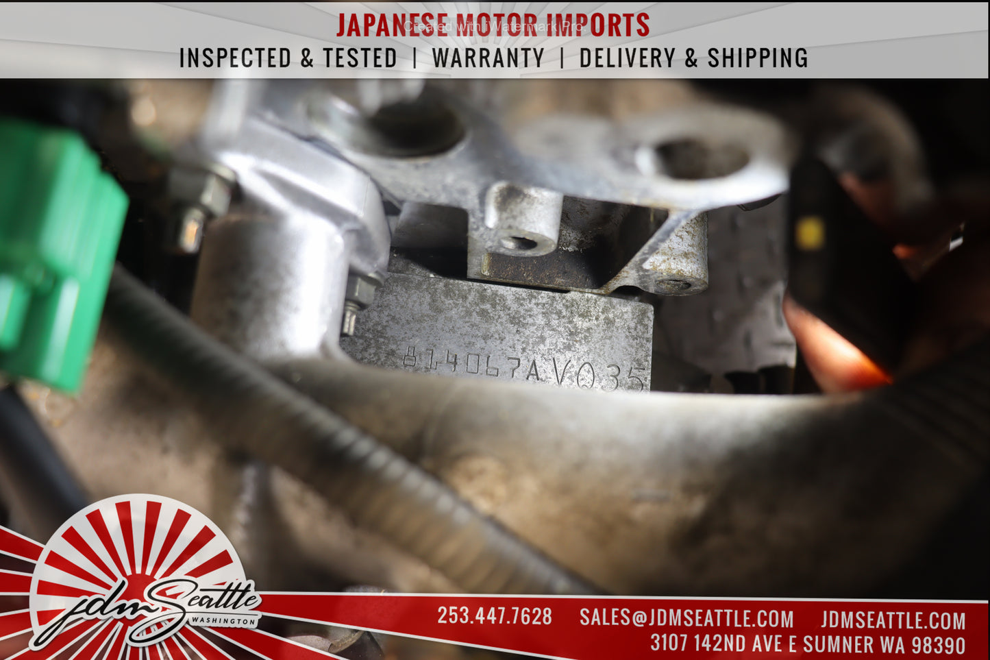 JDM VQ35DE 03-05 Nissan 350Z Infiniti G35 3.5L V6 Non-Revup Engine with 6-Speed Manual Transmission (CD07)