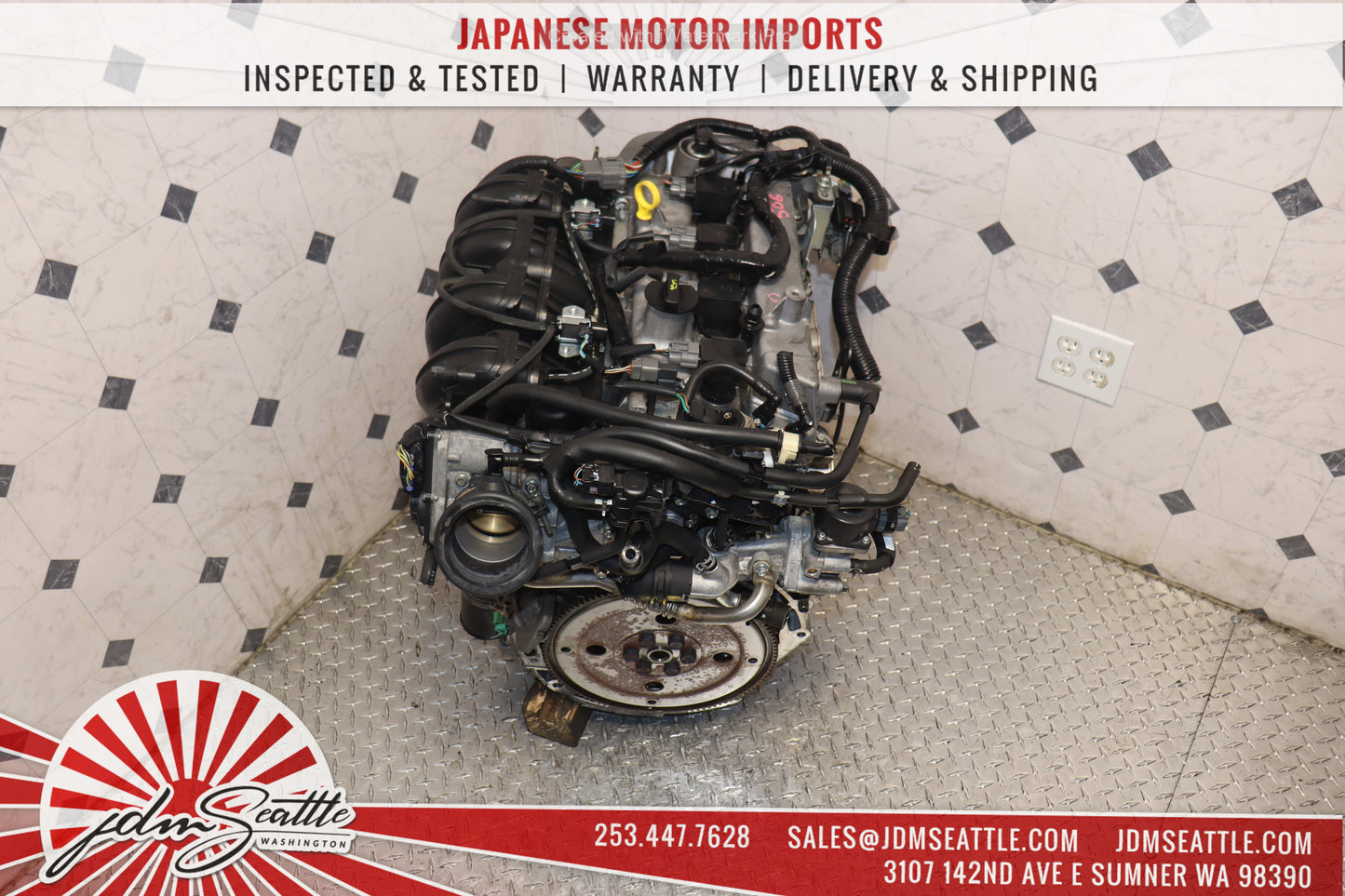 JDM LF-VE 2006 2007 2008 2009 MAZDA 3 2.0L REPLACEMENT FOR 2.3L 4CYL DOHC VVT ENGINE