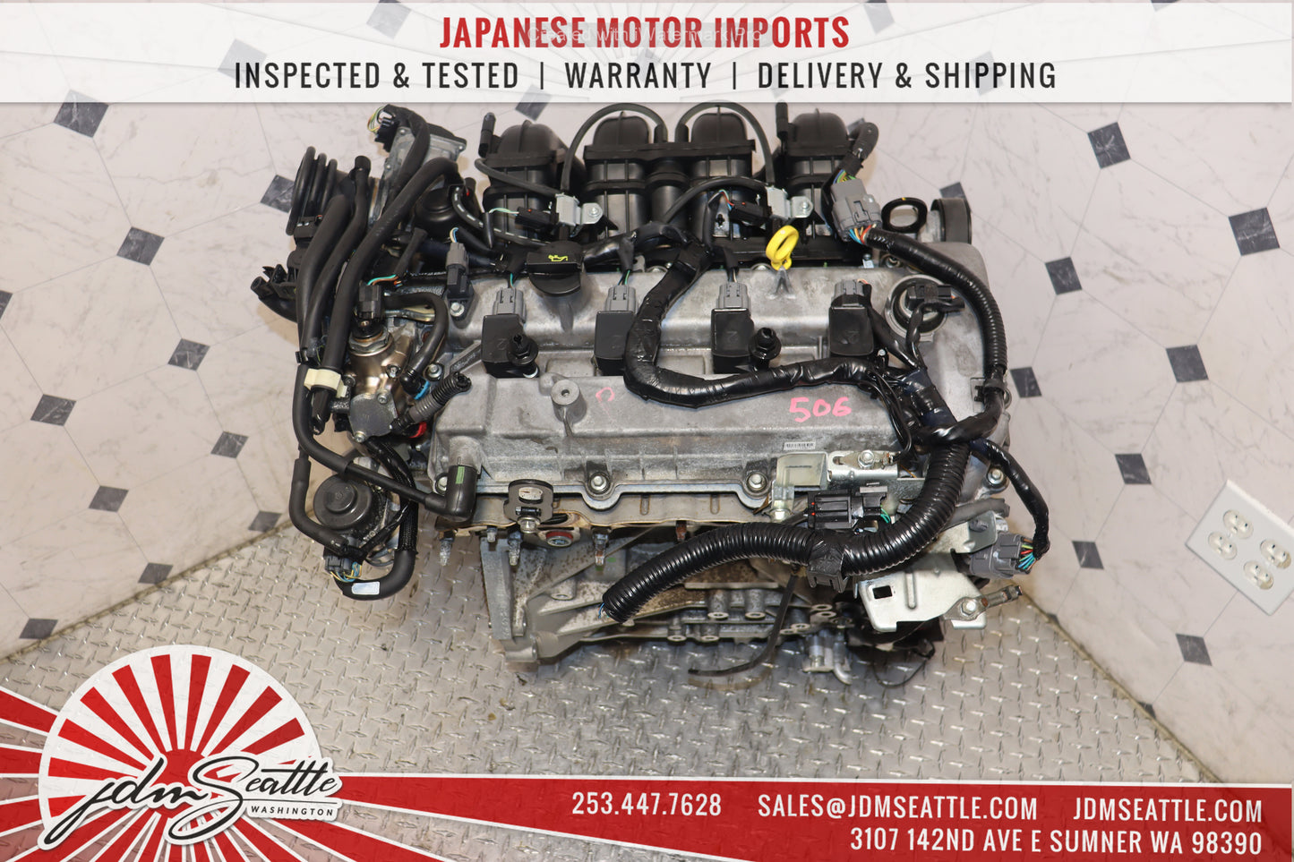 JDM LF-VE 2006 2007 2008 2009 MAZDA 3 2.0L REPLACEMENT FOR 2.3L 4CYL DOHC VVT ENGINE