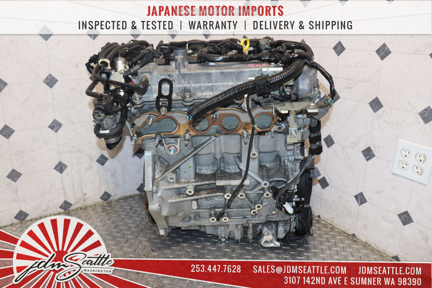 JDM LF-VE 2006 2007 2008 2009 MAZDA 3 2.0L REPLACEMENT FOR 2.3L 4CYL DOHC VVT ENGINE