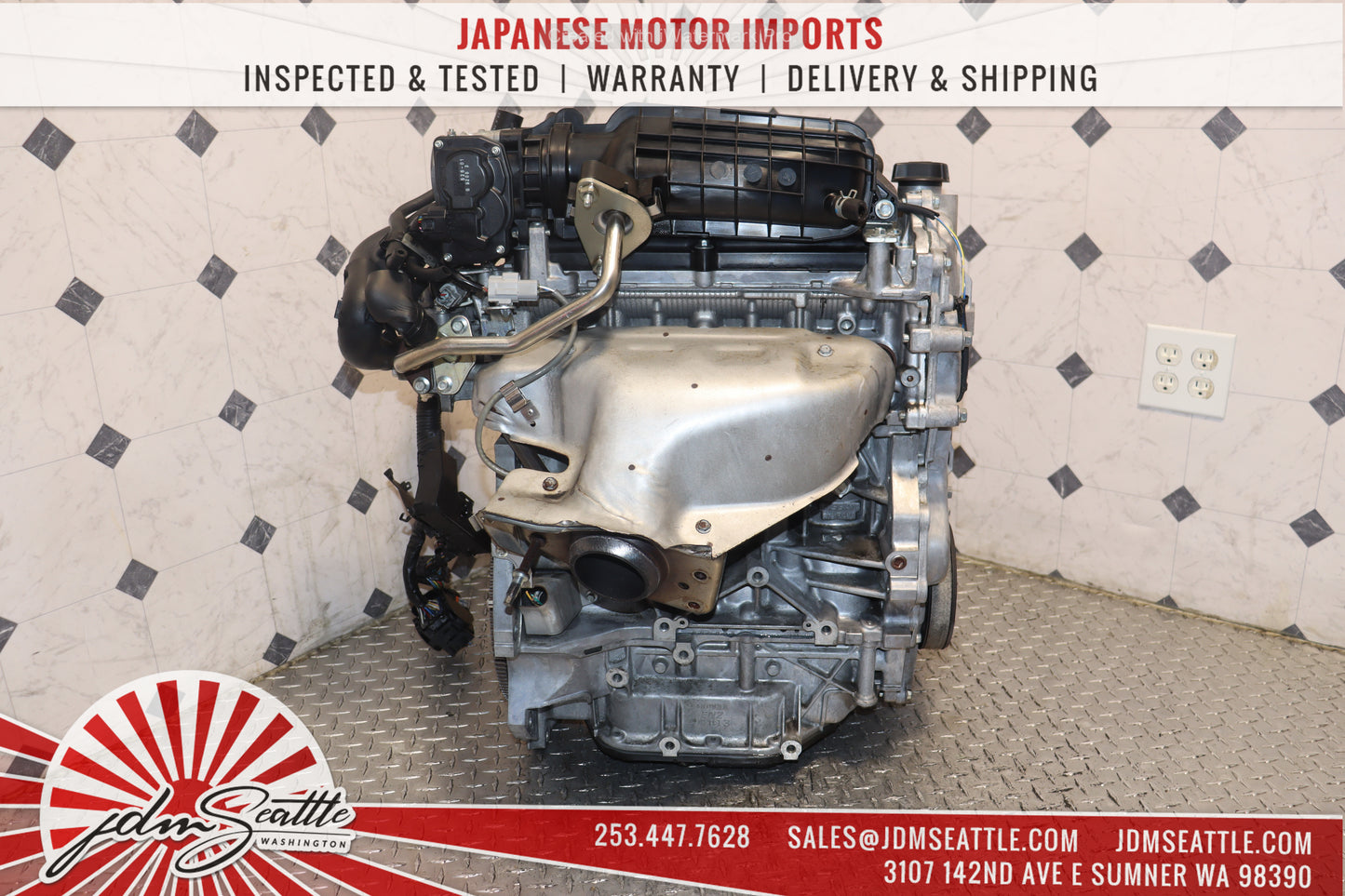 JDM MR20DE 2013 - 2019 NISSAN NV200 2.0L 4CYL 16VALVE DOHC ENGINE