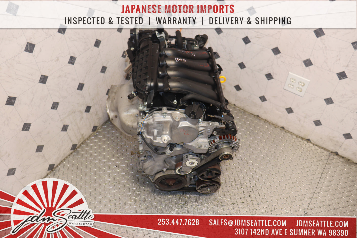 JDM MR20DE 2013 - 2019 NISSAN NV200 2.0L 4CYL 16VALVE DOHC ENGINE