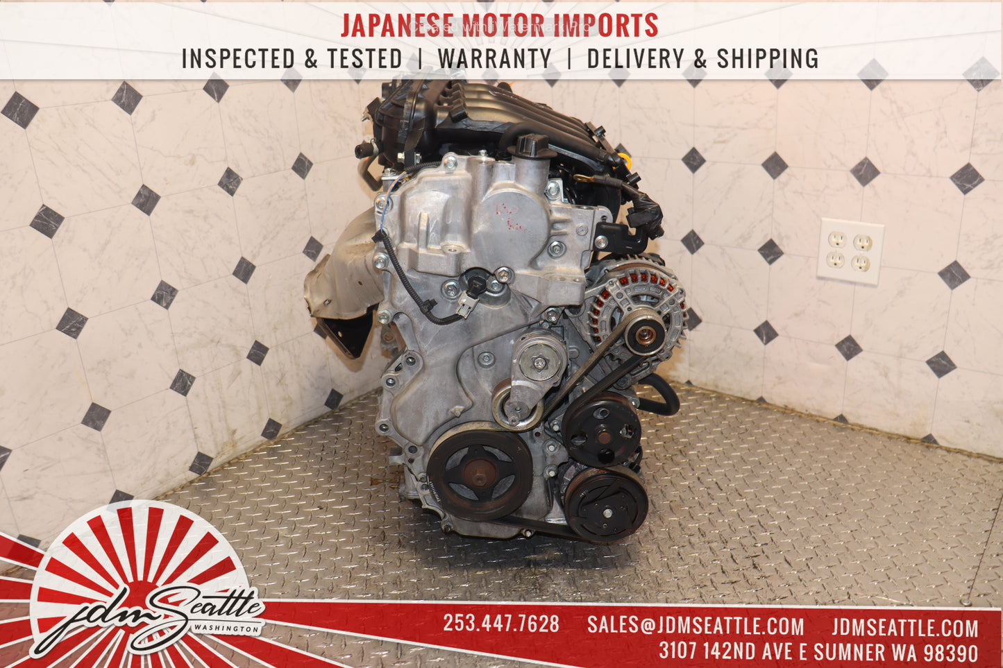 JDM MR20DE 2013 - 2019 NISSAN NV200 2.0L 4CYL 16VALVE DOHC ENGINE