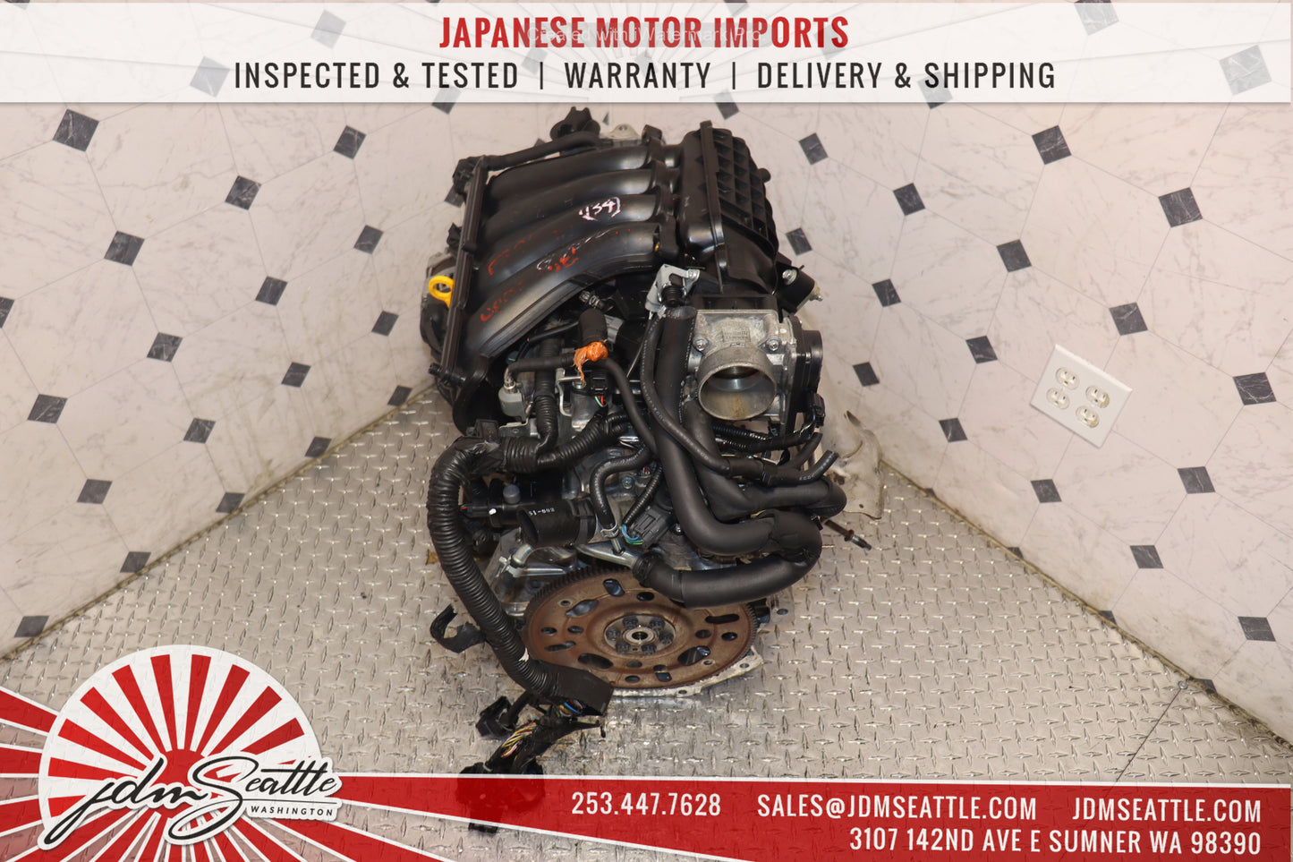 JDM MR20DE 2013 - 2019 NISSAN NV200 2.0L 4CYL 16VALVE DOHC ENGINE