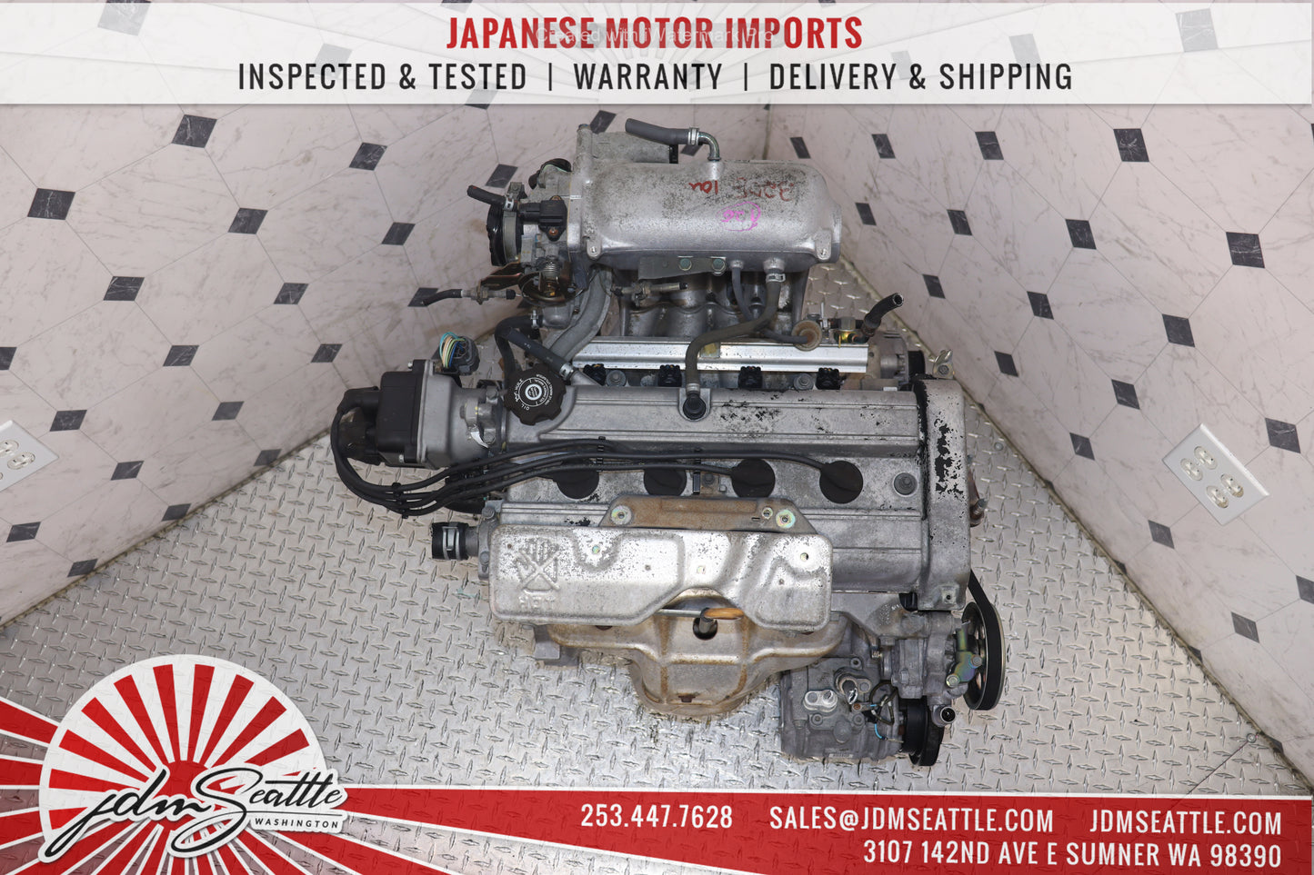 JDM B20B MOTOR 1997 - 2001 HONDA CRV 2.0L 4CYL DOHC P8R NON VTEC LOW COMP ENGINE