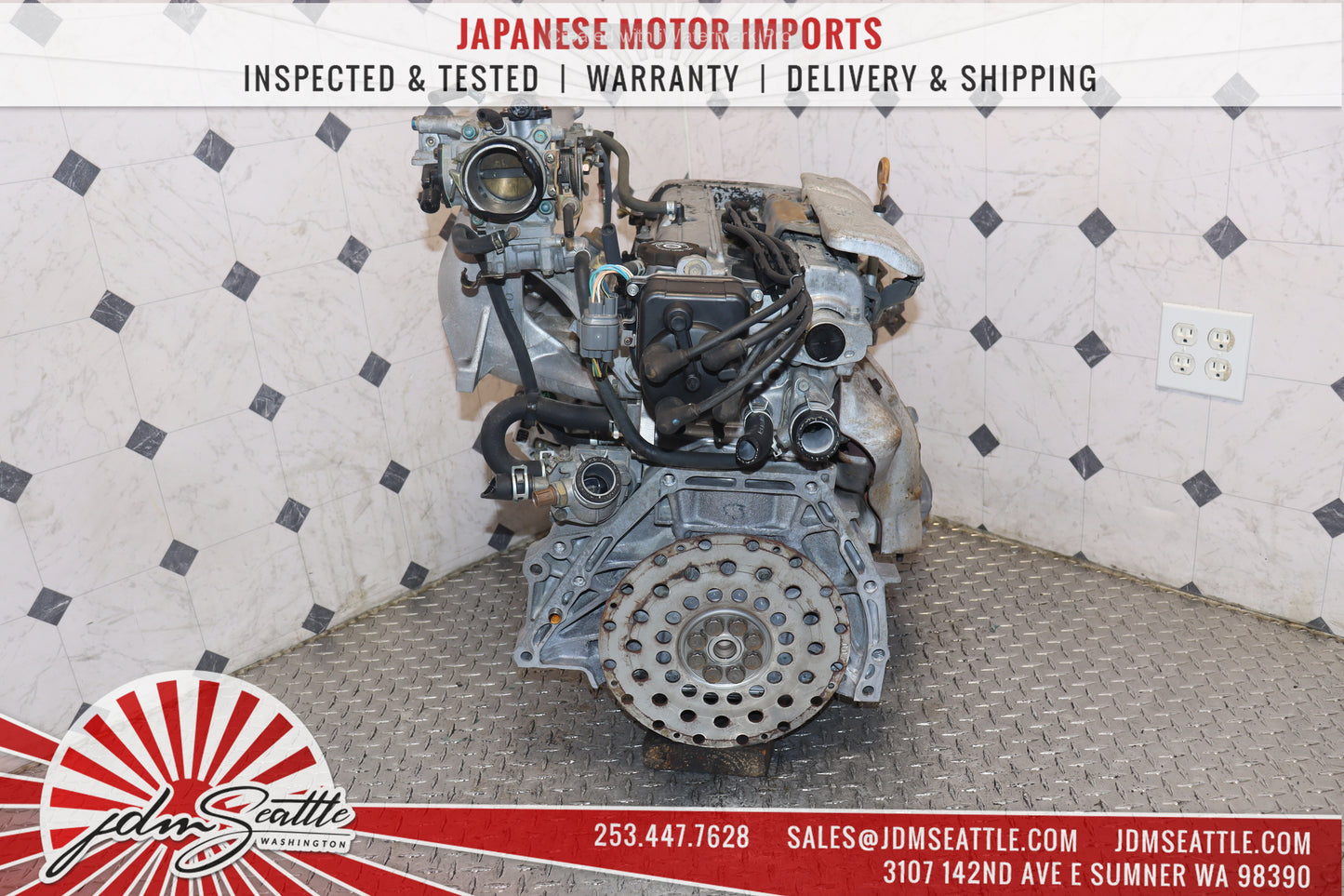 JDM B20B MOTOR 1997 - 2001 HONDA CRV 2.0L 4CYL DOHC P8R NON VTEC LOW COMP ENGINE