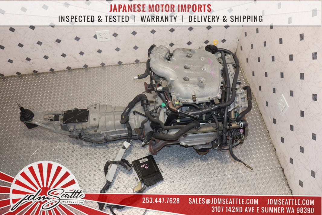 2003-2005 Nissan 350Z & Infiniti G35 JDM VQ35DE 3.5L Engine & 6-Speed CD01 Transmission Swap