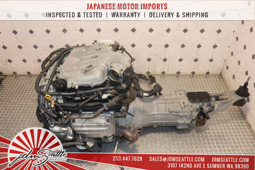 2003-2005 Nissan 350Z & Infiniti G35 JDM VQ35DE 3.5L Engine & 6-Speed CD01 Transmission Swap