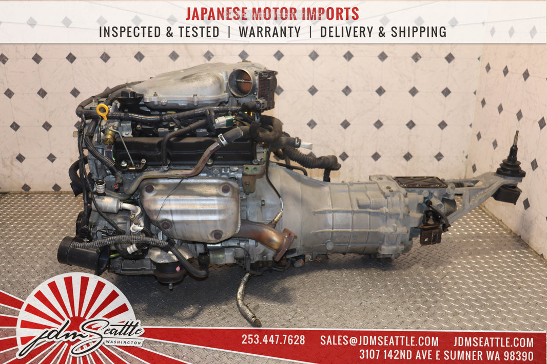 2003-2005 Nissan 350Z & Infiniti G35 JDM VQ35DE 3.5L Engine & 6-Speed CD01 Transmission Swap