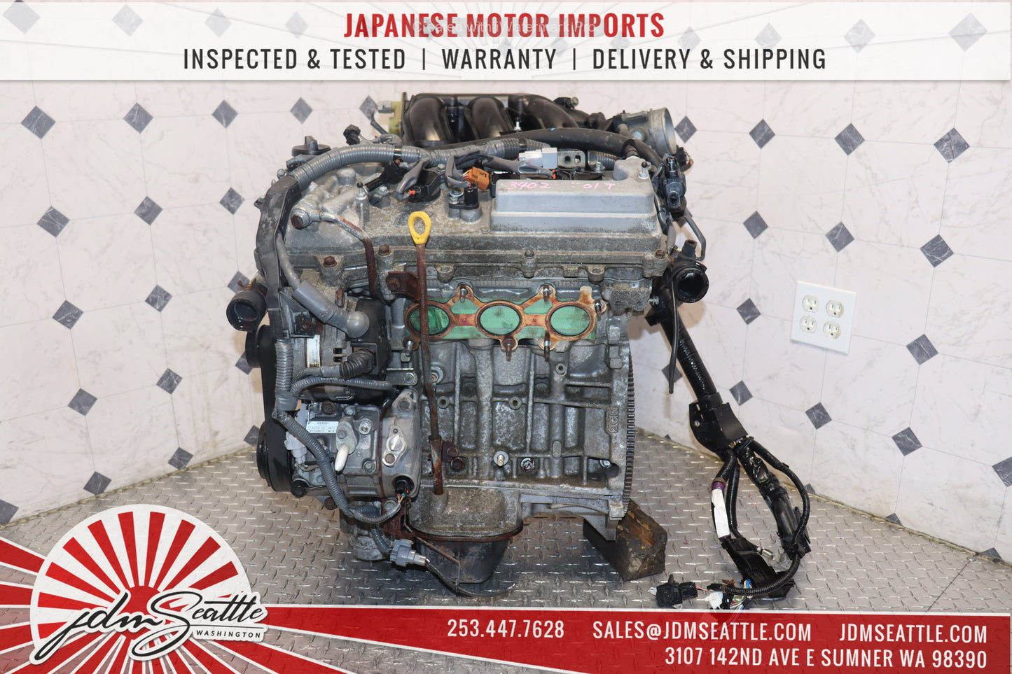 JDM 2GR-FE 07 - 12 TOYOTA CAMRY AVALON SIENNA RAV4 / RX350 ES350 3.5L FWD ENGINE