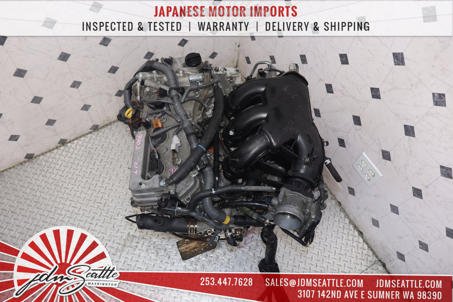 JDM 2GR-FE 07 - 12 TOYOTA CAMRY AVALON SIENNA RAV4 / RX350 ES350 3.5L FWD ENGINE