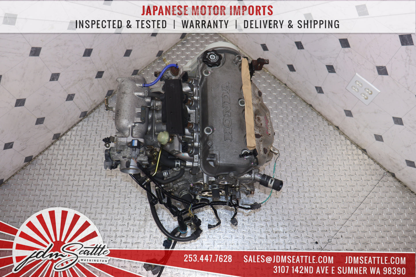 JDM D16ZC MOTOR 1996 - 2000 HONDA CIVIC 1.6L SOHC NON VTEC ENGINE D16