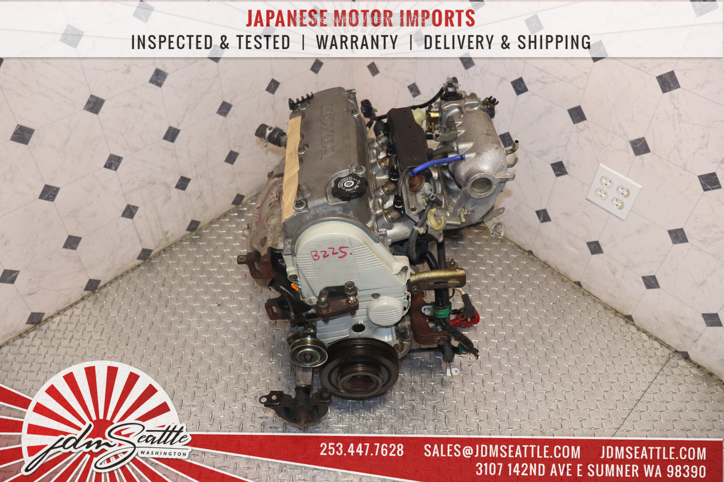 JDM D16ZC MOTOR 1996 - 2000 HONDA CIVIC 1.6L SOHC NON VTEC ENGINE D16