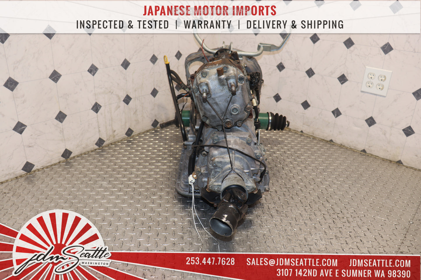 JDM EJ25 1998 - 1999 SUBARU LEGACY OUTBACK FORESTER 2.5L AUTOMATIC AWD TRANSMISSION W/ DIFF