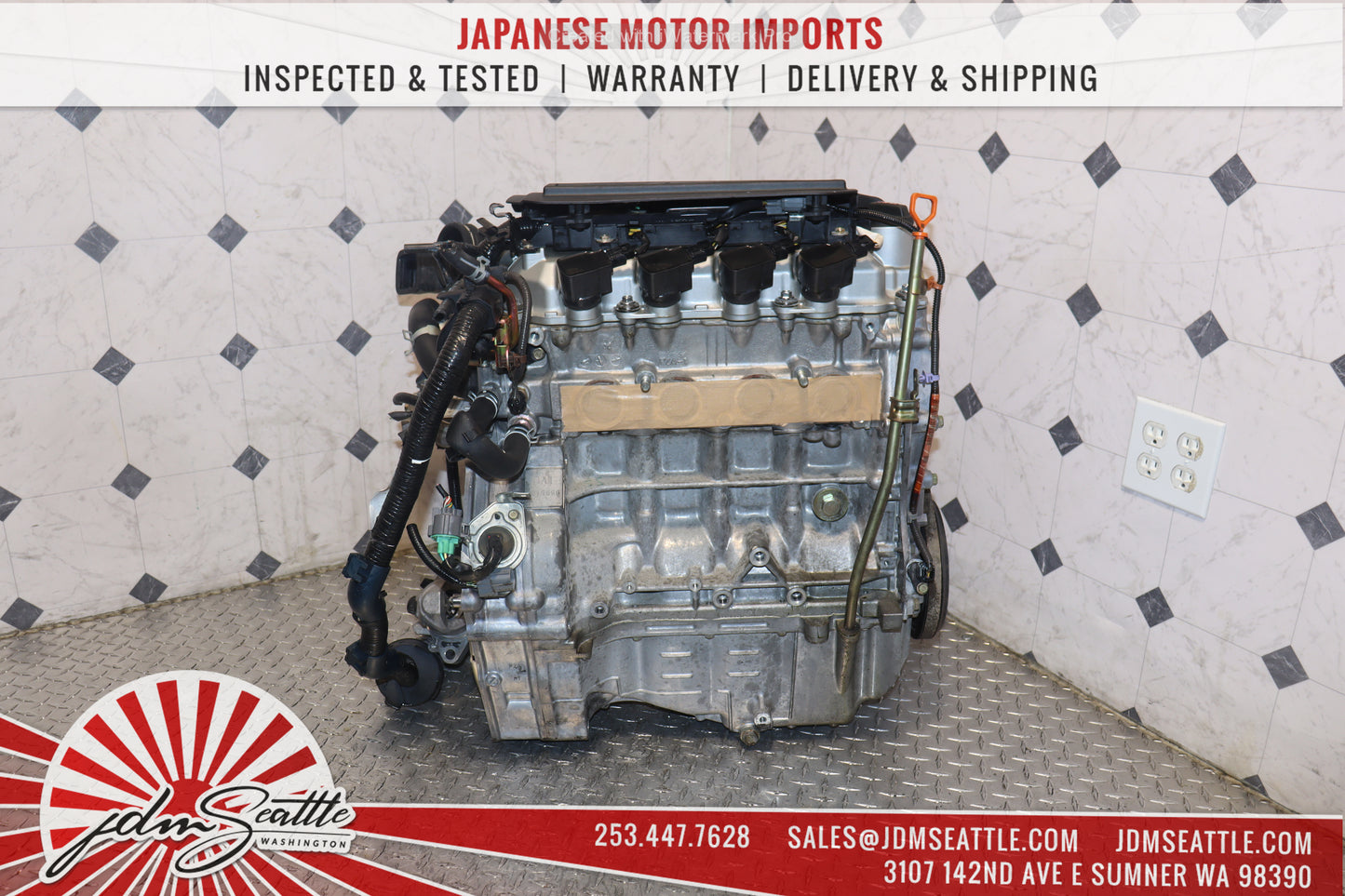 JDM LDA1 MF3 2003 2004 2005 HONDA CIVIC 1.3L IMA HYBRID ENGINE