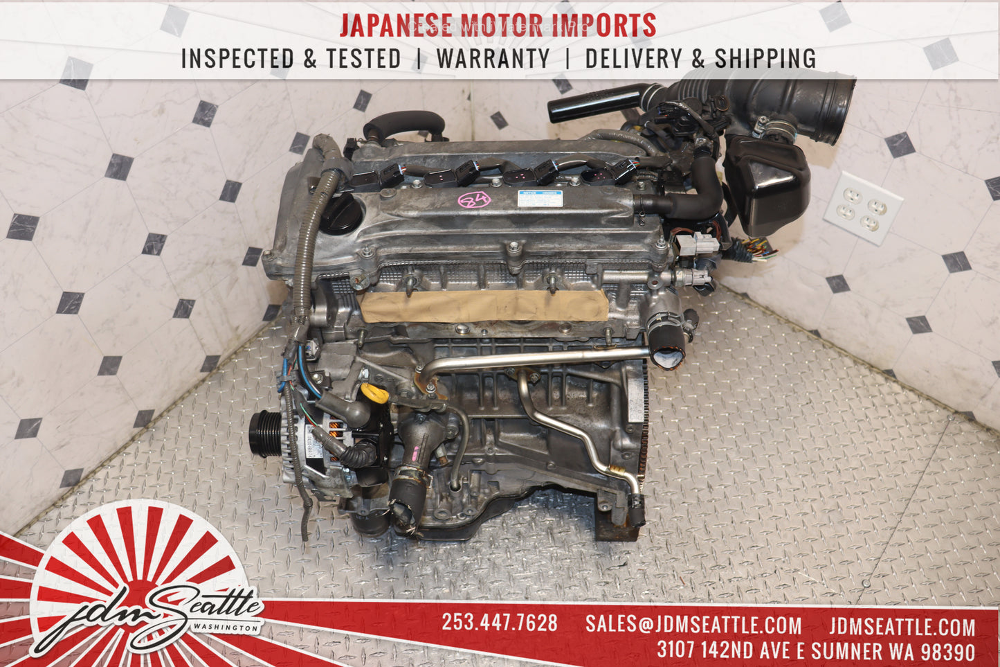 JDM 04-08 TOYOTA RAV4 2.4L ENGINE DOHC 2AZ 08-15 SCION XB MOTOR