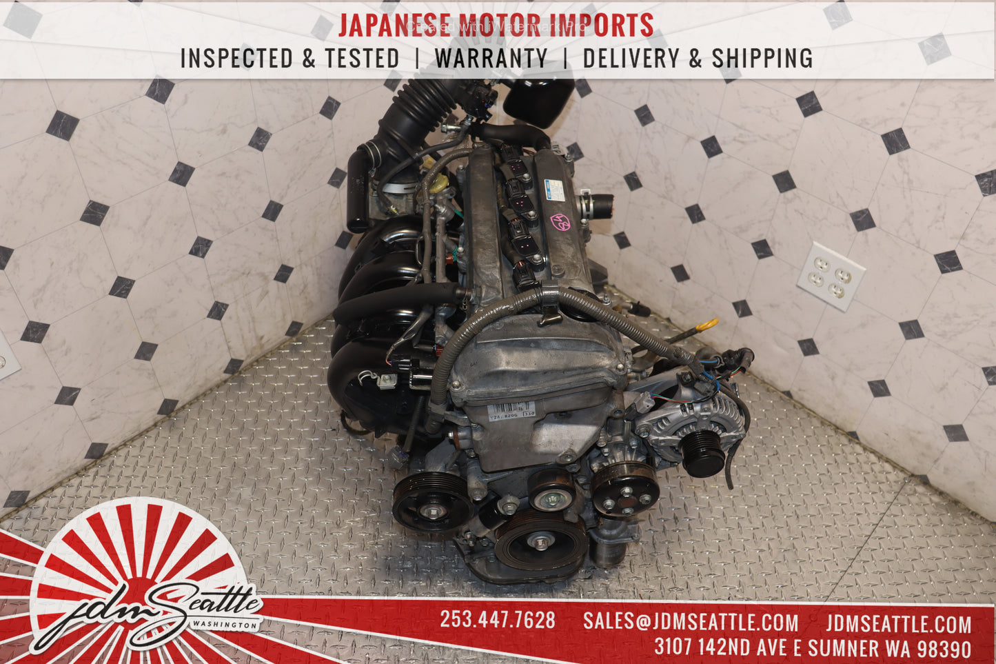 JDM 04-08 TOYOTA RAV4 2.4L ENGINE DOHC 2AZ 08-15 SCION XB MOTOR