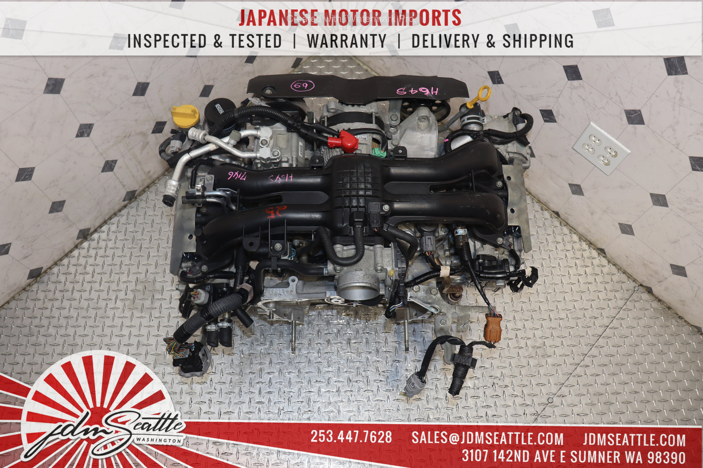 JDM FB25 2011 - 2018 SUBARU FORESTER 2013 - 2018 SUBARU LEGACY / OUTBACK 2.5L 4CYL DOHC ENGINE