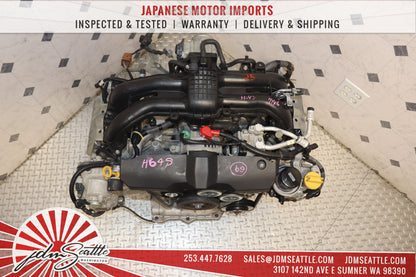 JDM FB25 2011 - 2018 SUBARU FORESTER 2013 - 2018 SUBARU LEGACY / OUTBACK 2.5L 4CYL DOHC ENGINE