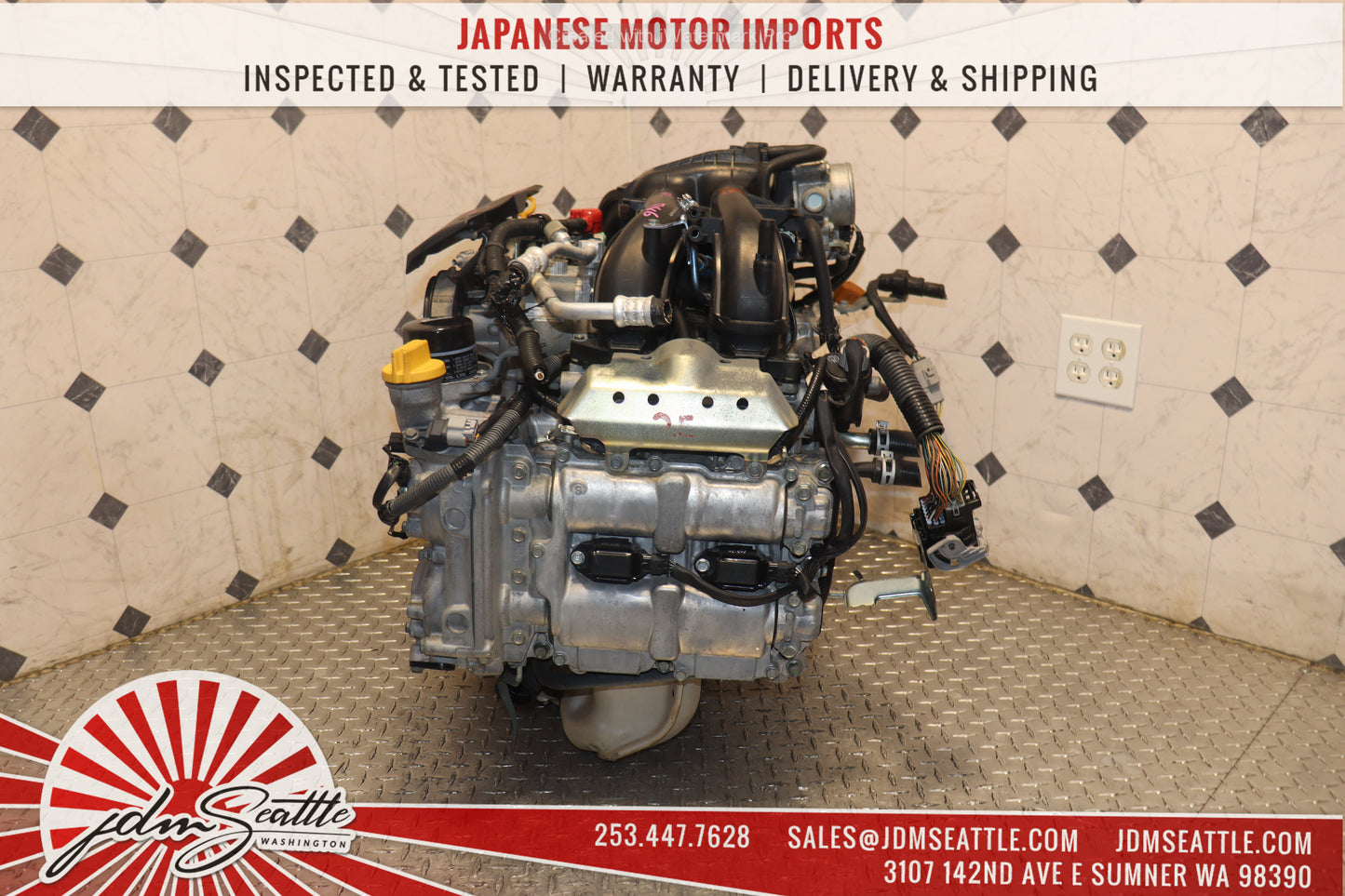 JDM FB25 2011 - 2018 SUBARU FORESTER 2013 - 2018 SUBARU LEGACY / OUTBACK 2.5L 4CYL DOHC ENGINE