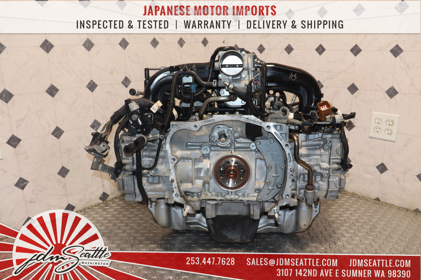 JDM FB25 2011 - 2018 SUBARU FORESTER 2013 - 2018 SUBARU LEGACY / OUTBACK 2.5L 4CYL DOHC ENGINE