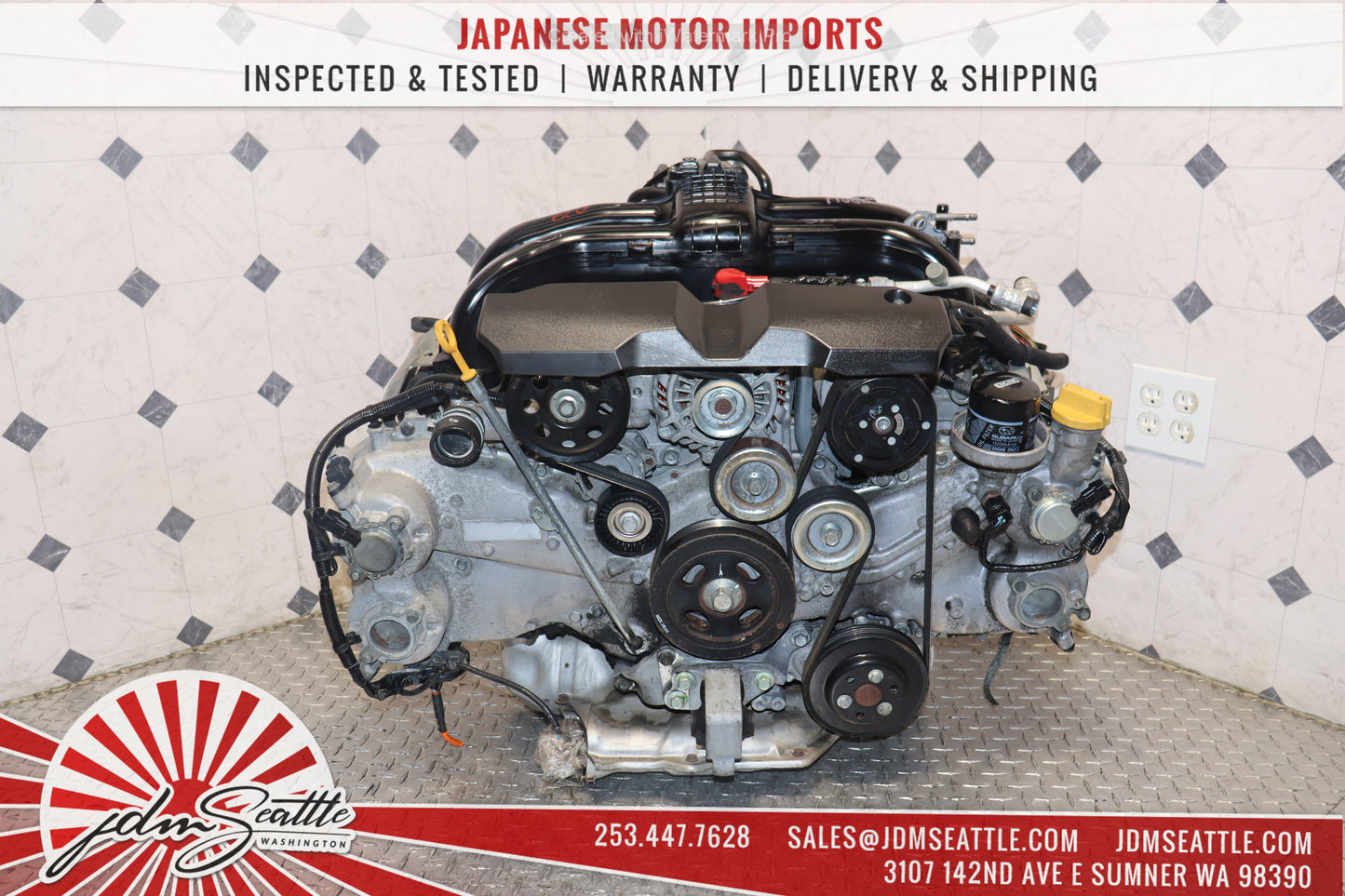 JDM FB25 2011 - 2018 SUBARU FORESTER 2013 - 2018 SUBARU LEGACY / OUTBACK 2.5L 4CYL DOHC ENGINE