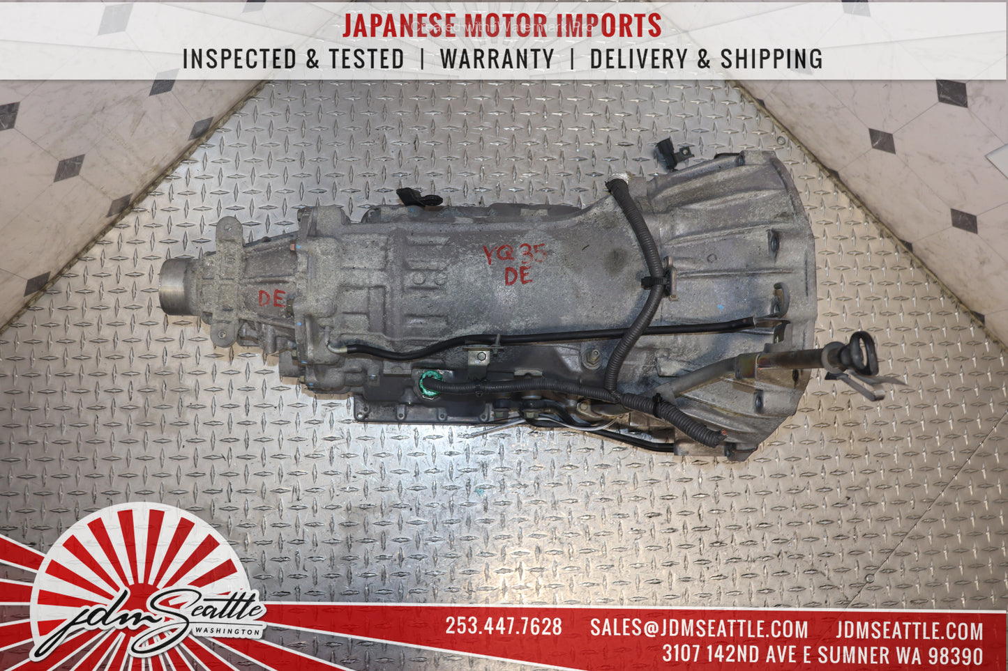 JDM VQ35DE 2003 - 2005 NISSAN 350Z INFINITI G35 3.5L V6 AUTOMATIC RWD TRANSMISSION 1PLUG