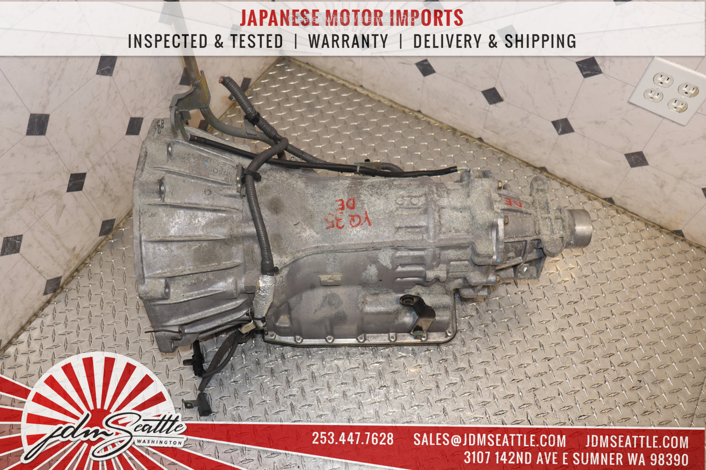 JDM VQ35DE 2003 - 2005 NISSAN 350Z INFINITI G35 3.5L V6 AUTOMATIC RWD TRANSMISSION 1PLUG