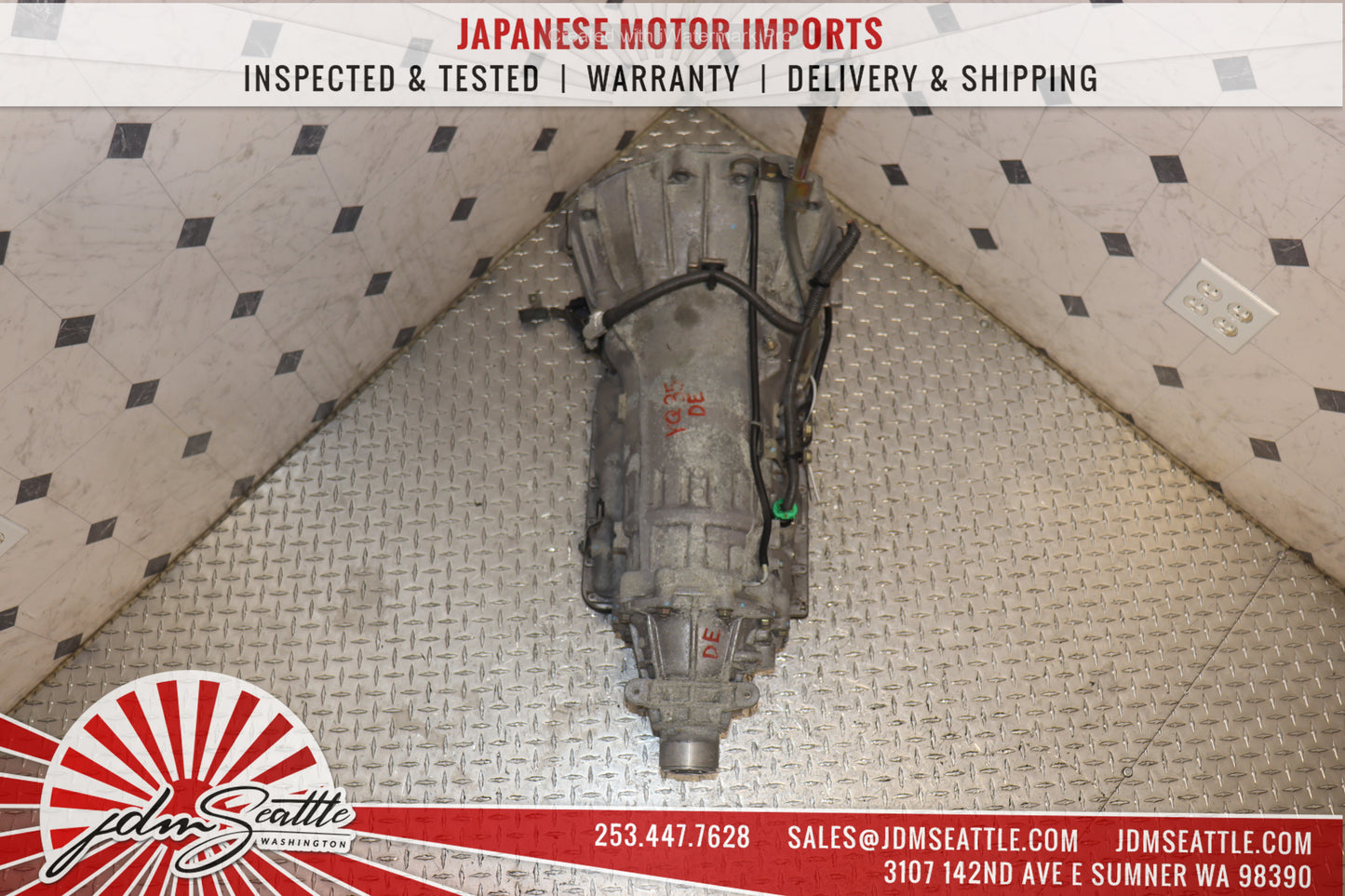 JDM VQ35DE 2003 - 2005 NISSAN 350Z INFINITI G35 3.5L V6 AUTOMATIC RWD TRANSMISSION 1PLUG