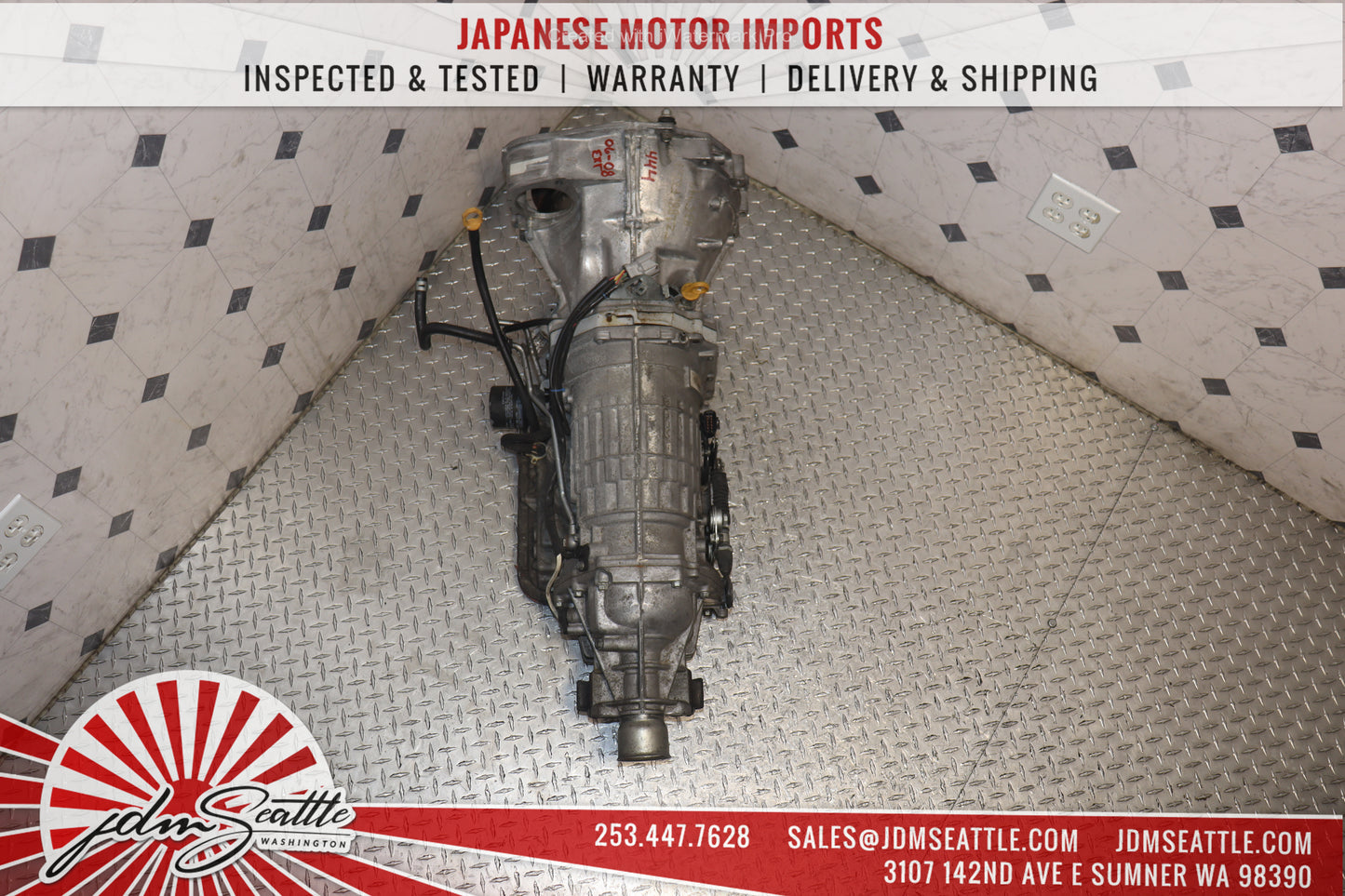 JDM EJ25 06 - 08 SUBARU LEGACY OUTBACK FORESTER 2.5L NON-CVT AUTOMATIC TRANSMISSION W/ EXTERNAL FILTER