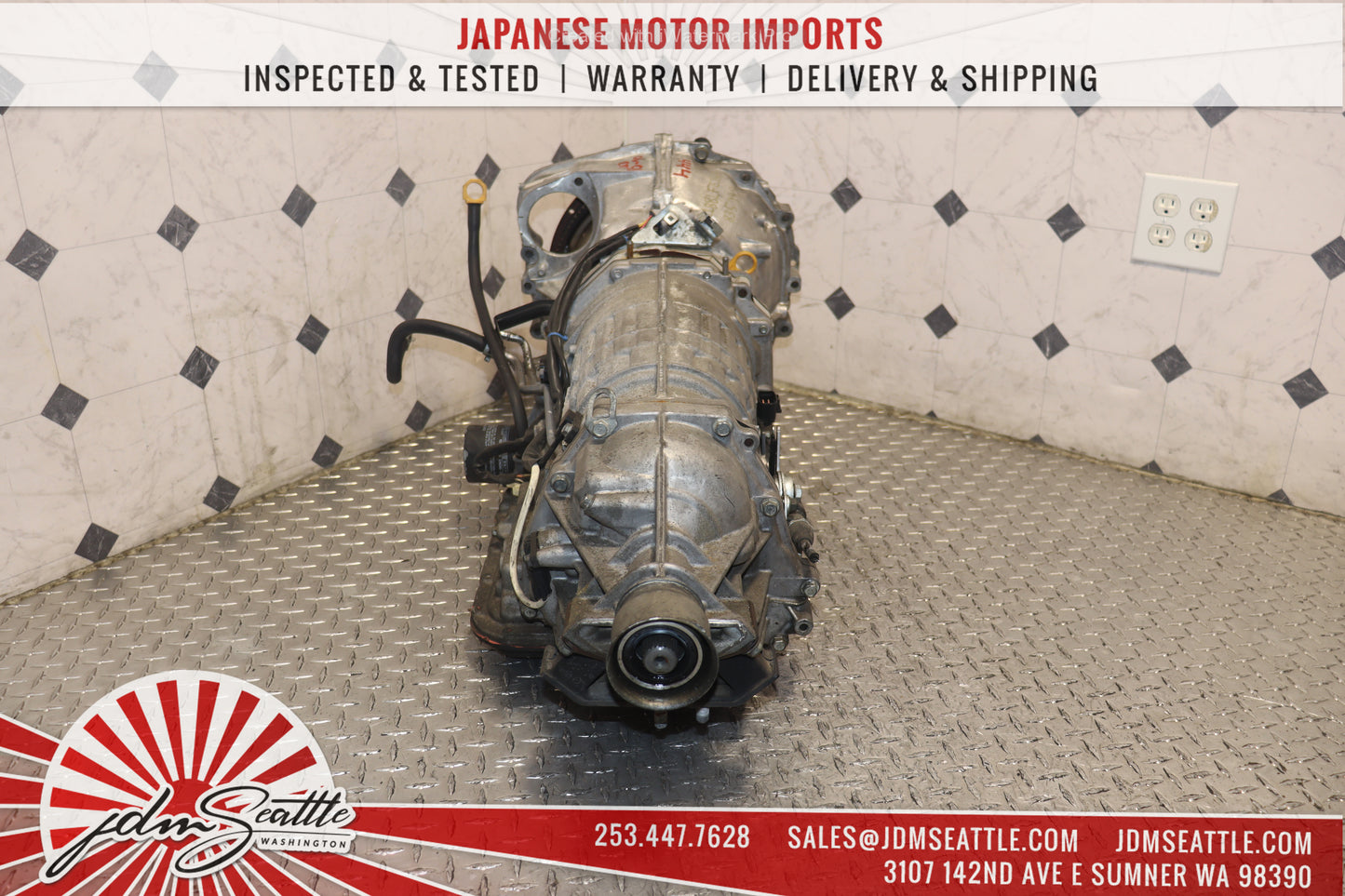 JDM EJ25 06 - 08 SUBARU LEGACY OUTBACK FORESTER 2.5L NON-CVT AUTOMATIC TRANSMISSION W/ EXTERNAL FILTER